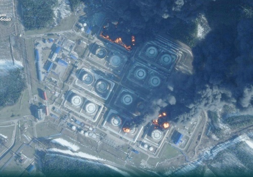 Nadbałtycki port Rosji zaatakowany dronami. Zapłonął punkt przeładunkowy ropy w Primorsku