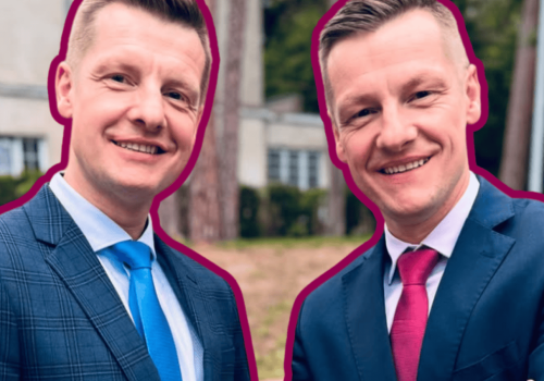 Nikt dotychczas nie wiedział, jak wygląda tata braci Mroczek. Tym zajmuje się zawodowo