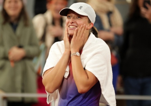 Świątek: Daję sobie chwilę na zadbanie o siebie