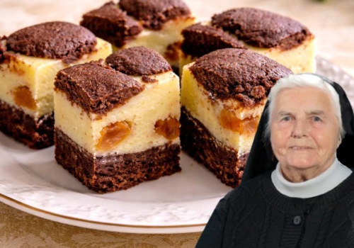 Szybki sernik łaciaty wg siostry Anieli. Niesamowicie smaczny i wilgotny