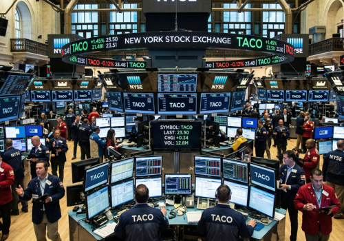 WIG20 z pełnym wynurzeniem po TACO Trumpa. Prezydent USA znów to zrobił