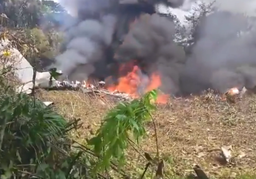 Katastrofa wojskowego samolotu w Kolumbii. Na pokładzie było około 100 osób