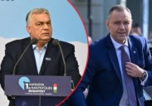 Nawrocki spotkał się z Orbanem. Ponad godzina za zamkniętymi drzwiami