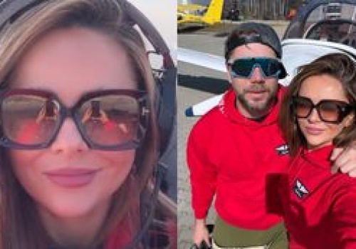 Gabi Drzewiecka pielęgnuje miłość z nowym ukochanym w przestworzach. Pozazdrościć im takiej randki? (FOTO)