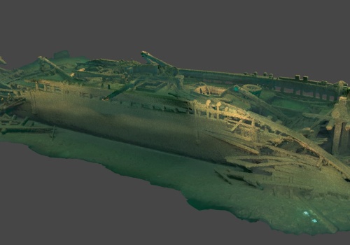 Odnaleźli statek widmo po 140 latach. Wrak skrywało jezioro większe od Słowacji