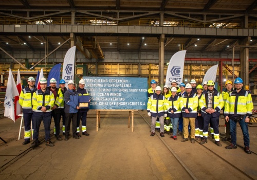 Crist Offshore. Budowa pierwszej realizowanej w Polsce morskiej stacji elektroenergetycznej wkracza w ważną fazę