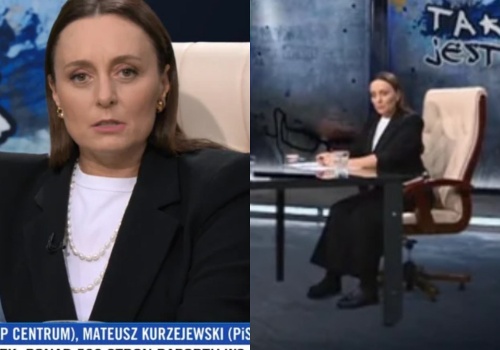 Prowadziła program w jednym bucie. Dziennikarka TVN24 szybko się wytłumaczyła