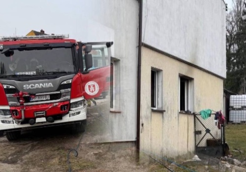 Tragiczny pożar domu w Wielkopolsce. Zginęło dwoje dzieci