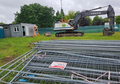 Olsztyn buduje zbiornik retencyjny w znanym miejscu w centralnej części miasta. Koparki już pracują