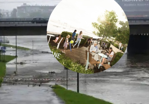 Kraków przebuduje Bulwary Wiślane. Jak nowa infrastruktura wytrzyma zalewanie Wisły?