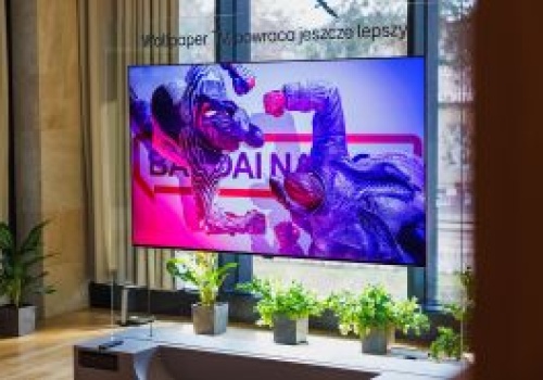 Superpłaski telewizor na ścianę powraca. LG Wallpaper TV i inne nowości na 2026 r.