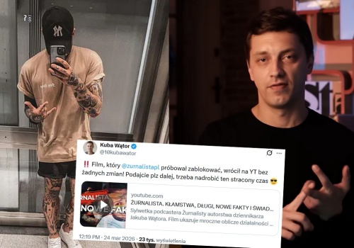 Film o Żurnaliście zdjęty przez YouTube wrócił i to w niezmienionej formie