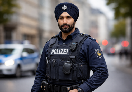Niemieccy policjanci zaczną nosić turbany na głowach