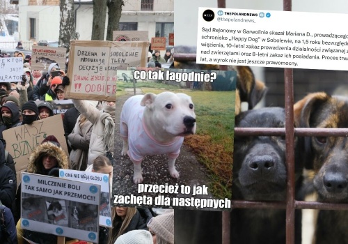 Sąd skazał właściciela patoschroniska w Sobolewie, podkreślono, że nie ma okoliczności łagodzących jego winę