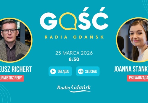 Gościem Radia Gdańsk w środę będzie Mateusz Richert, burmistrz Redy 