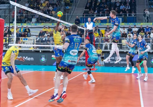 Męczarnie siatkarzy Perugii w Lidze Mistrzów. Kamil Semeniuk z nagrodą MVP