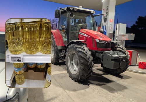 ON ponad 8 zł/l, jadalny niecałe 5 zł/l. Czy można wlać go do ciągnika?