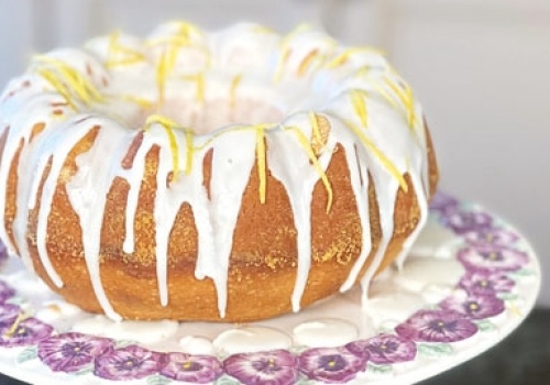 Ewa Wachowicz: Wielkanocna babka cytrynowa