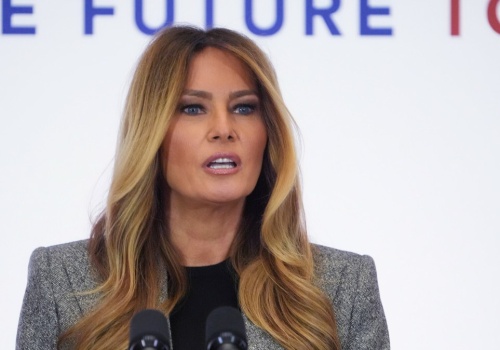 Marta Nawrocka z Melanią Trump. Polka zaskoczyła samotną obecnością w USA