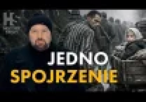 Piekielna Zima 1945 i to jedno spojrzenie w marszu śmierci. Sekunda między życie
