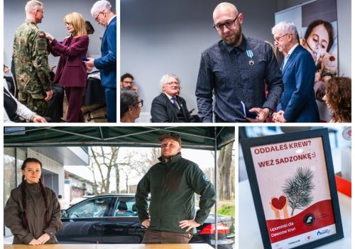 25 bohaterów uhonorowanych. Akcja krwiodawstwa z zielonym akcentem w Raciborzu