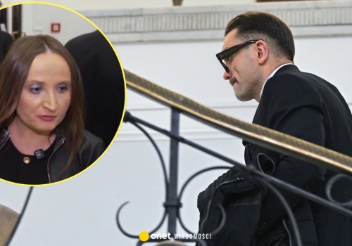 Spięcie Łukasza Mejzy z dziennikarką TVP. 