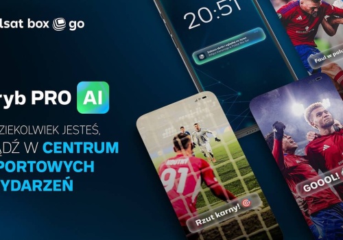 Polsat Box Go wprowadza innowacyjne rozwiązanie AI dla fanów sportu