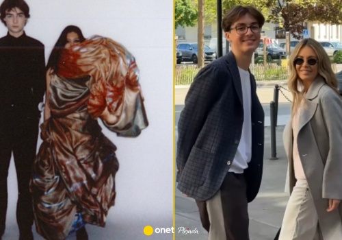 Syn Małgorzaty Rozenek-Majdan rozwija skrzydła w świecie mody. Zyskał pochwałę od znanego projektanta