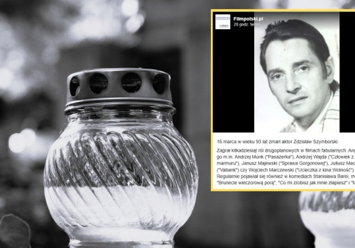 Zdzisław Szymborski nie żyje. Ceniony aktor spocznie na Powązkach