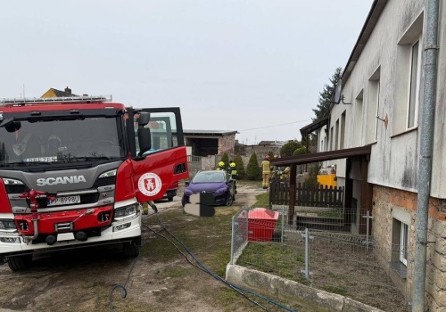 Tragiczny pożar w Wysokiej. Zginęło dwoje dzieci. Śledczy o prawdopodobnej przyczynie