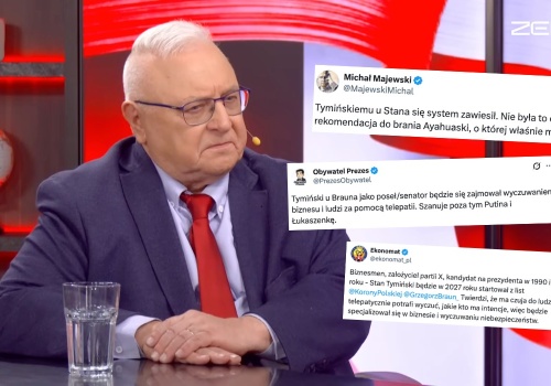 Stan Tymiński, kiedyś prawie prezydent, opowiedział o mistycznych doznaniach i starcie u Brauna