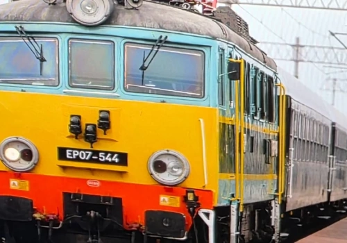 Zabytkowy pociąg w Ciechanowie. Jeździliśmy takim za PRL