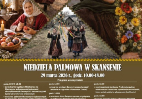 Zwiedzający skansen w Sierpcu wybiorą najpiękniejsze palmy wielkanocne