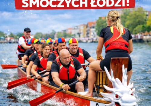 Smocze łodzie znów na rzece Elbląg