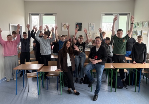 Młodzież poznała tajniki pracy dziennikarskiej