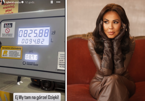 825 zł za tankowanie! Sylwia Bomba nie wytrzymała: „Ej, wy tam na górze! DZIĘKI”