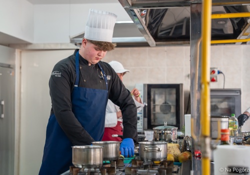 Uczeń ZSZ Grybów na podium „Dzikich Smaków”