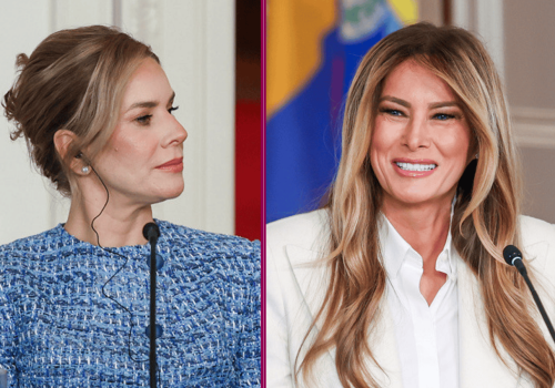 Błyskawiczna odpowiedź Marty Nawrockiej. Melania Trump zaczepiła ją przy wspólnym stole. To przejdzie do historii