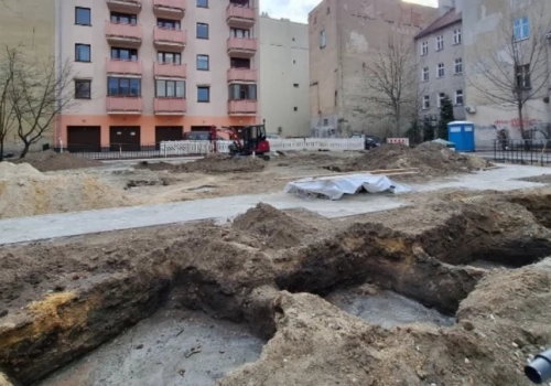 Dziury w samym centrum Wrocławia. Cała okolica jest nie do poznania