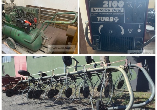 Wyprzedaż sprzętu z wojska. Sprzęt rolniczy i warsztatowy od kilkuset złotych