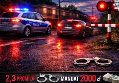 Dwa niebezpieczne zdarzenia jednego dnia. Nietrzeźwi kierowcy zatrzymani w powiecie myszkowskim