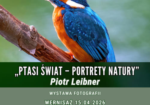 „Ptasi Świat – portrety natury” – wystawa Piotra Leibnera w CSE Światowid