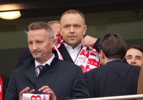 Karol Nawrocki wpadł do szatni Polaków po meczu z Albanią. Jest nagranie