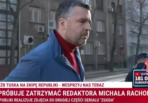 Policja jednak nie osaczyła Rachonia. Republika znowu zrobiła z igły widły