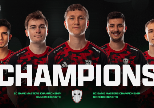 Kisserek o krok od awansu na Majora – SINNERS wygrywają BC Game Masters