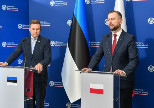 Szefowie obrony Polski i Estonii o bezpieczeństwie regionu i budowaniu zdolności dronowych