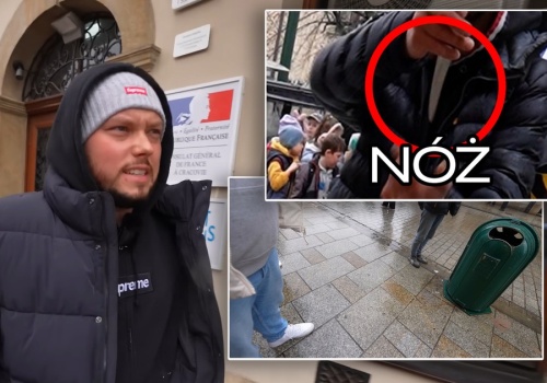 Książulo chciał przetestować jedzenie. Nagle ktoś wyciągnął nóż