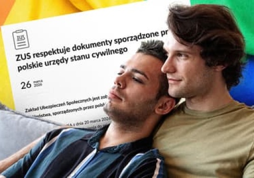 Przełomowy komunikat ZUS: Będziemy traktować pary jednopłciowe na równi z innymi małżeństwami