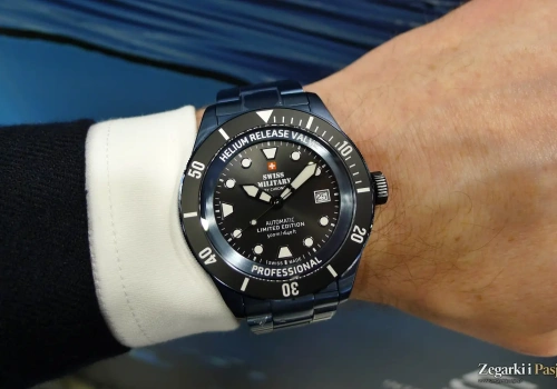 Swiss Military By Chrono Diver 500 Limited Edition w ekskluzywnym niebieskim kolorze