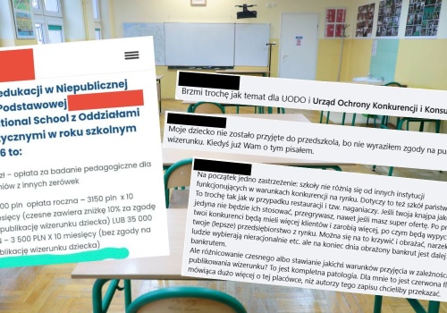 Prywatna podstawówka niechcący uruchomiła dyskusję o etyce, dając zniżki za prawo do wizerunku dzieci